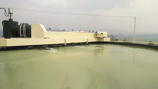 Unité de flottation à air dissous superficiel peu profond pour l'élimination des algues